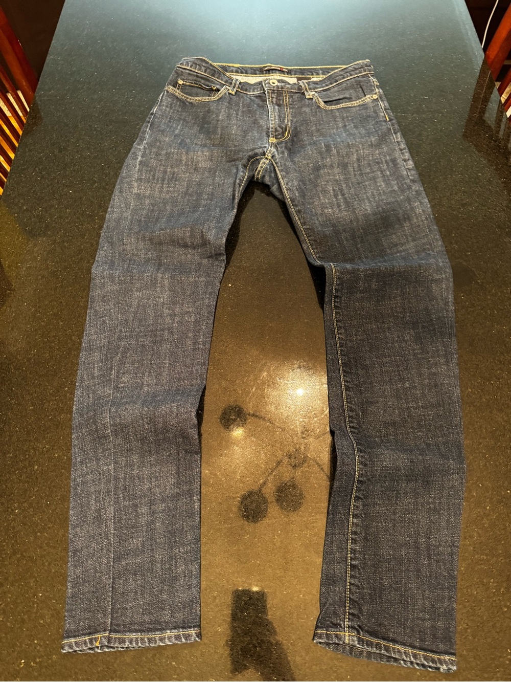 John Varvatos Indigo Straight Leg Jeans